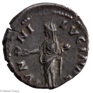 Lucilla AR denarius IVNONI LVCINAE