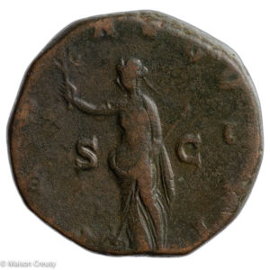 Maximin I Sesterce revers PAX AVGVSTI