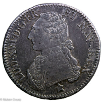Louis XVI ecu 1790 Marseille