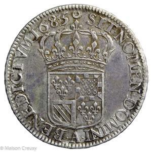 Louis XIV demi écu de Flandre 1685 Paris