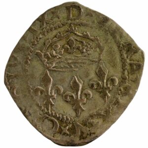 Charles IX double sol Parisis 1575 Montpellier