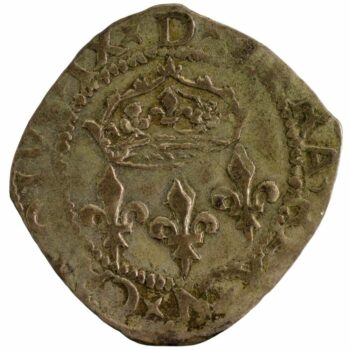 Charles IX double sol Parisis 1575 Montpellier
