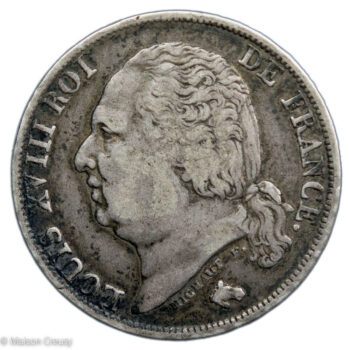 Louis XVIII 1 franc 1816 A
