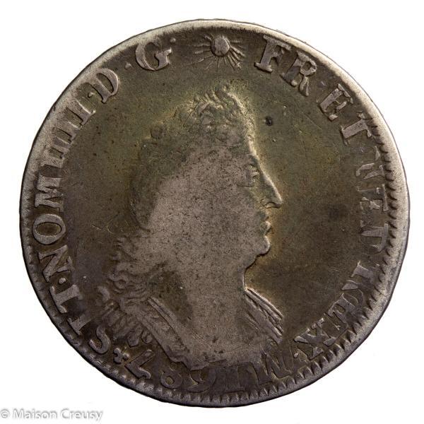 LouisXIV-DemiEcuFlandre1691W