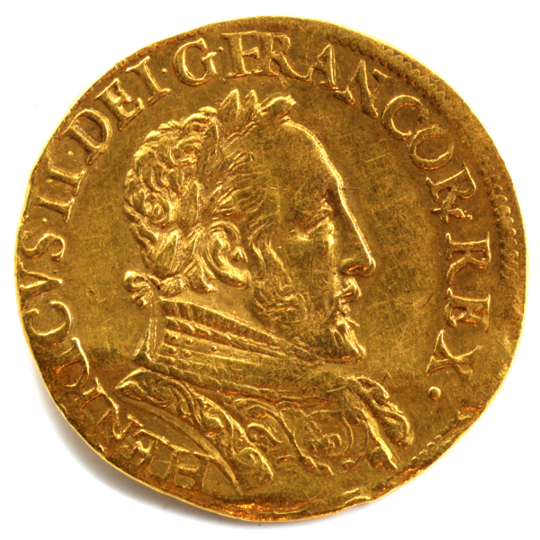 Francois II double henri d'or 1559