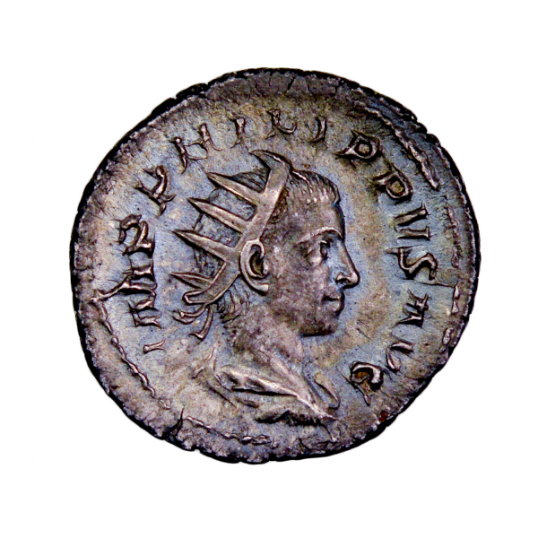 Philip II, as Augustus, AR Antoninianus Rome 247