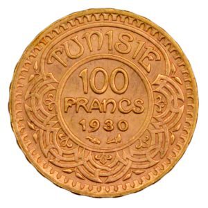 Tunisie 100 francs 1930