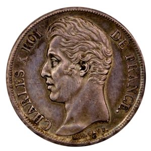 Charles X 2 francs 1829 Nantes