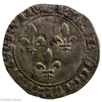 Charles VII double gros frappé à Tournai