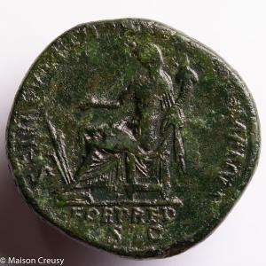 Trajan sesterce Rome 114-117
