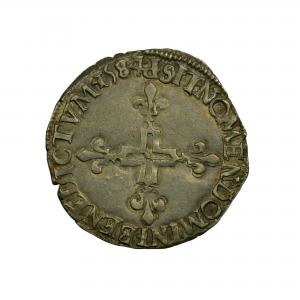 Henri III Double Sol Parisis 1584 P