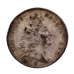 Louis XIV AR Jeton 1708 chambre et procureur des comptes