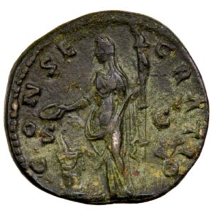 Faustine dupondius Rome 147