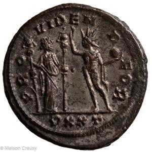 Aurelien antoninien Ticinum 274-275