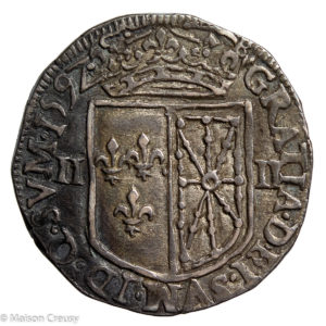 HenriIV-QuartEcu1592StPalais