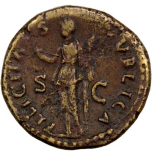 Vespasien dupondius FELICITAS PVBLICA