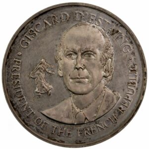 Médaille Valérie Giscard d'Estaing 1976