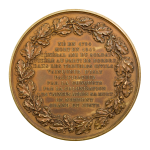 Médaille Thomas Robert Bugeaud duc d’Isly