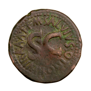 Auguste As frappé à Rome en -15