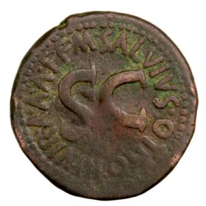 Auguste As frappé à Rome en -15