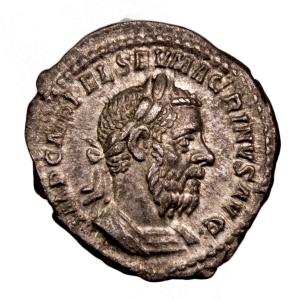 Macrinus AR denarius