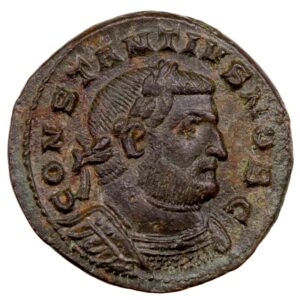 Constance Chlore Follis frappé à Londres en 303