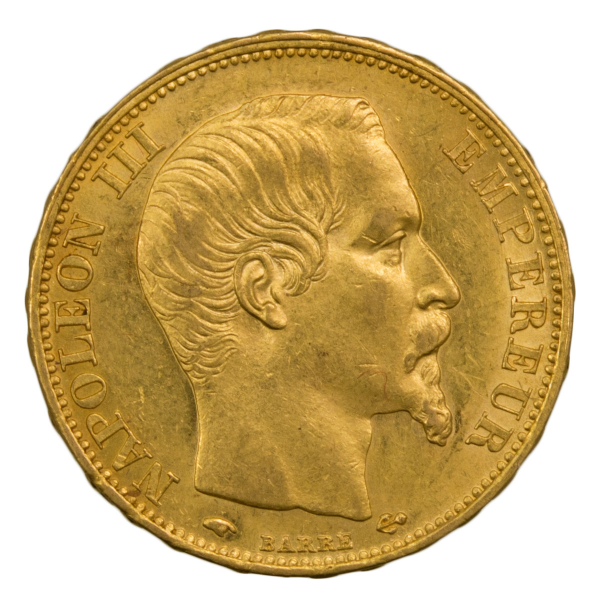 Napoleon III 20 francs 1859 A