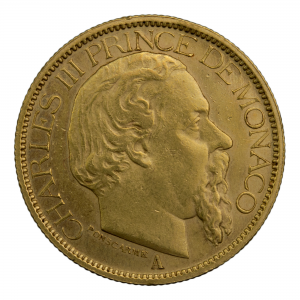 Monaco 100 francs 1886