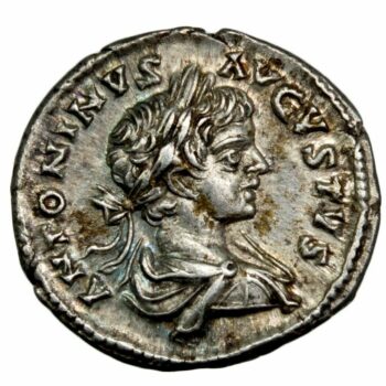 Caracalla denier frappé à Laodicé