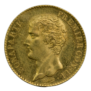Napoleon I 20 francs An 12 Paris PCGS AU58