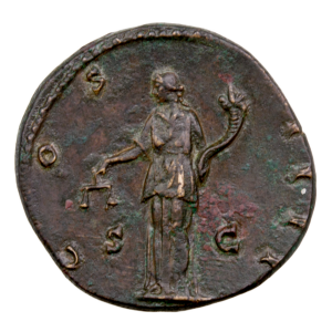 Antoninus Pius AE Sestertius Rome 148-149