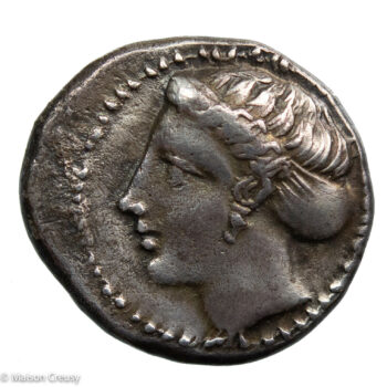 Grec-ThessalieLarissaDrachm-Hoover.427var-1