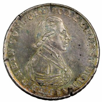 Regensburg Thaler de convention 2e type 1809 CB