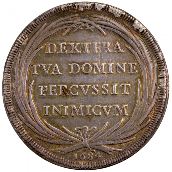 Etats Pontificaux Innocent XI Piastre 1684 IX