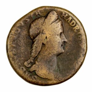 Sabine sesterce frappé à Rome en 133