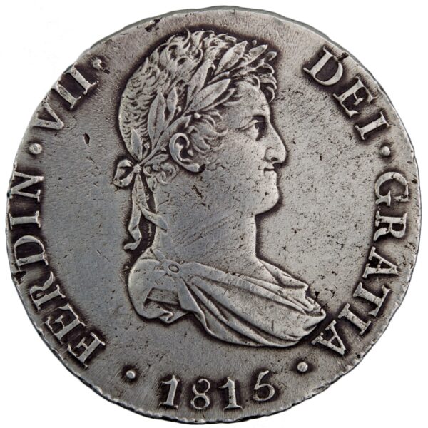 Perou 8 reales 1815 JP