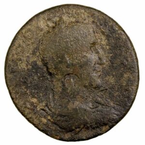 Pamphylie Maximin I grand bronze frappé à Side