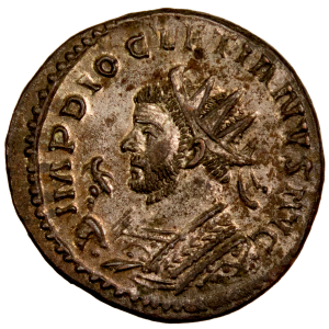 Diocletien antoninien frappé à Lyon en 289-90