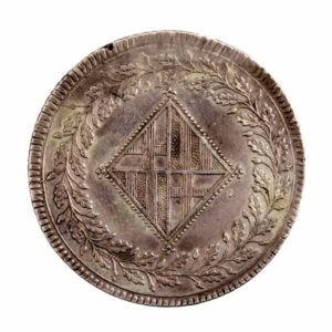 Espagne Barcelone Joseph Napoléon 5 Pesetas 1809