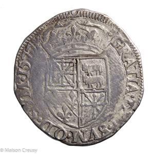 Navarre Bearn Henri II Teston 1577