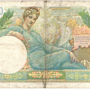 Tresor Francais 1000 francs 1947  pour les territoires occupés