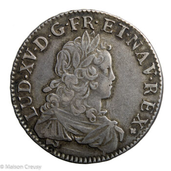 Louis XV Ecu de France 1724 Bordeaux