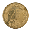 Etats de l' Afrique Centrale 25 Francs 1975 essai