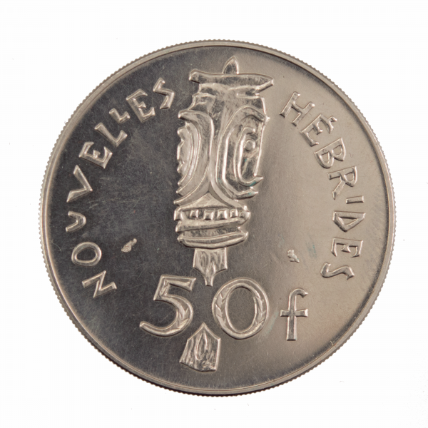 Nouvelles Hebrides 50 francs 1972 Essai