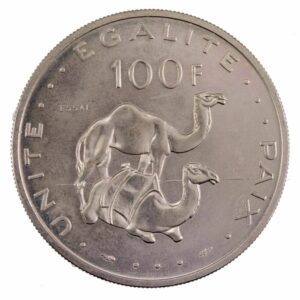 Djibouti 100 francs 1977 Essai