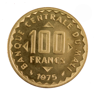 Mali 100 francs 1975 Essai