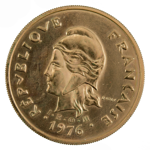 Nouvelle Caledonie 100 francs 1976 Essai