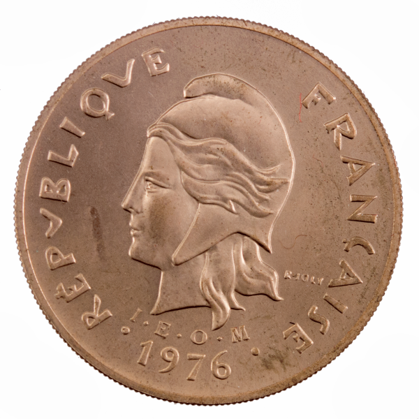 Polynesie francaise 100 francs 1976 Essai
