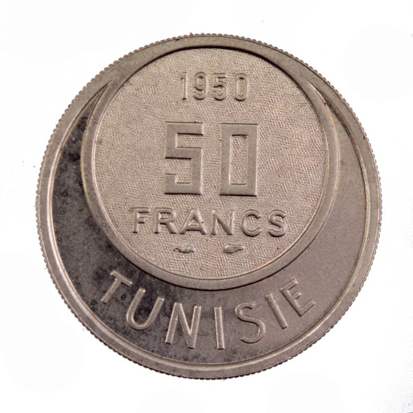 Tunisie 50 francs 1950 Essai
