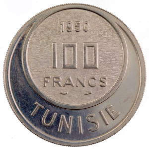 Tunisie 100 francs 1950 Essai